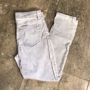 NYDJ ankle jeans, 6, gray